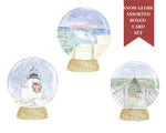 Snow Glob Assorted Boxed Card Set