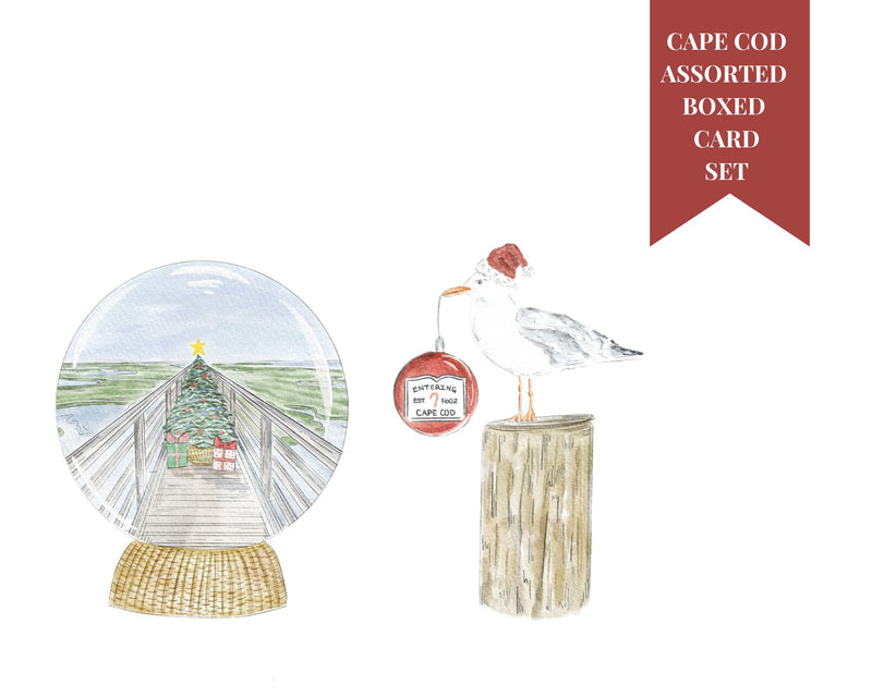 Cape Cod Assorted Boxed Card Set