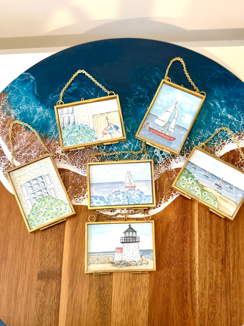 Cape Cod Day Dreams Mini Original Watercolor