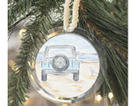 Jeep Beach Cruiser Ornament