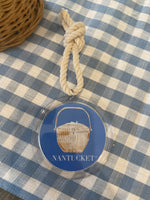 Nantucket Lightship Basket Ornament