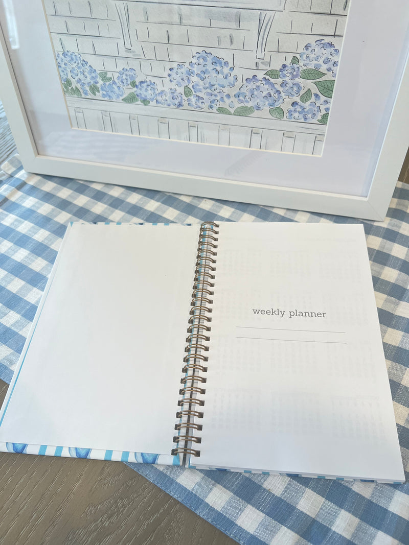 Blue Oyster Undated Hardcover Planner