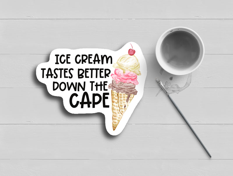 Ice Cream Tastes Better Down The Cape