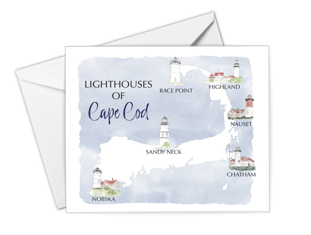 Paper Cape Cod Map