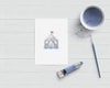 Nantucket Cottage Constitution Note Card