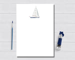 Nautical Sailboat Watercolor Notepad