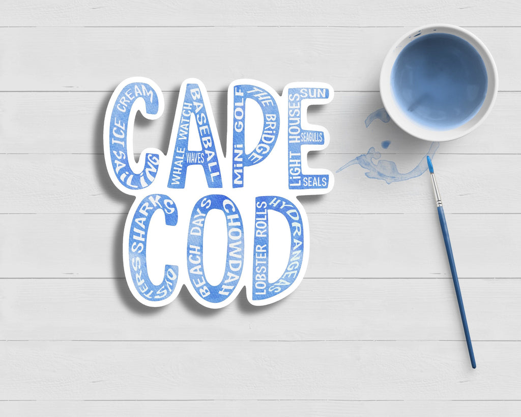 Cape Cod Favorite Things Sticker