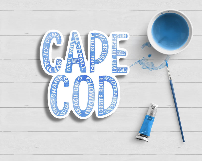 Cape Cod Favorite Things Sticker