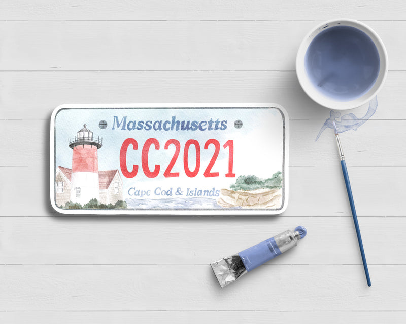 Copy of Cape 2021 License Plate Sticker